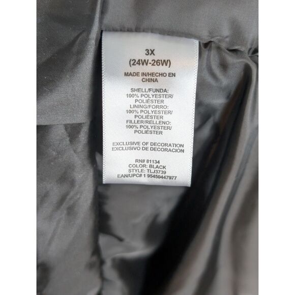 Tec-One Explorer Ski Jacket Hooded Black Men's Size 3XL NWT - Picture 14 of 16